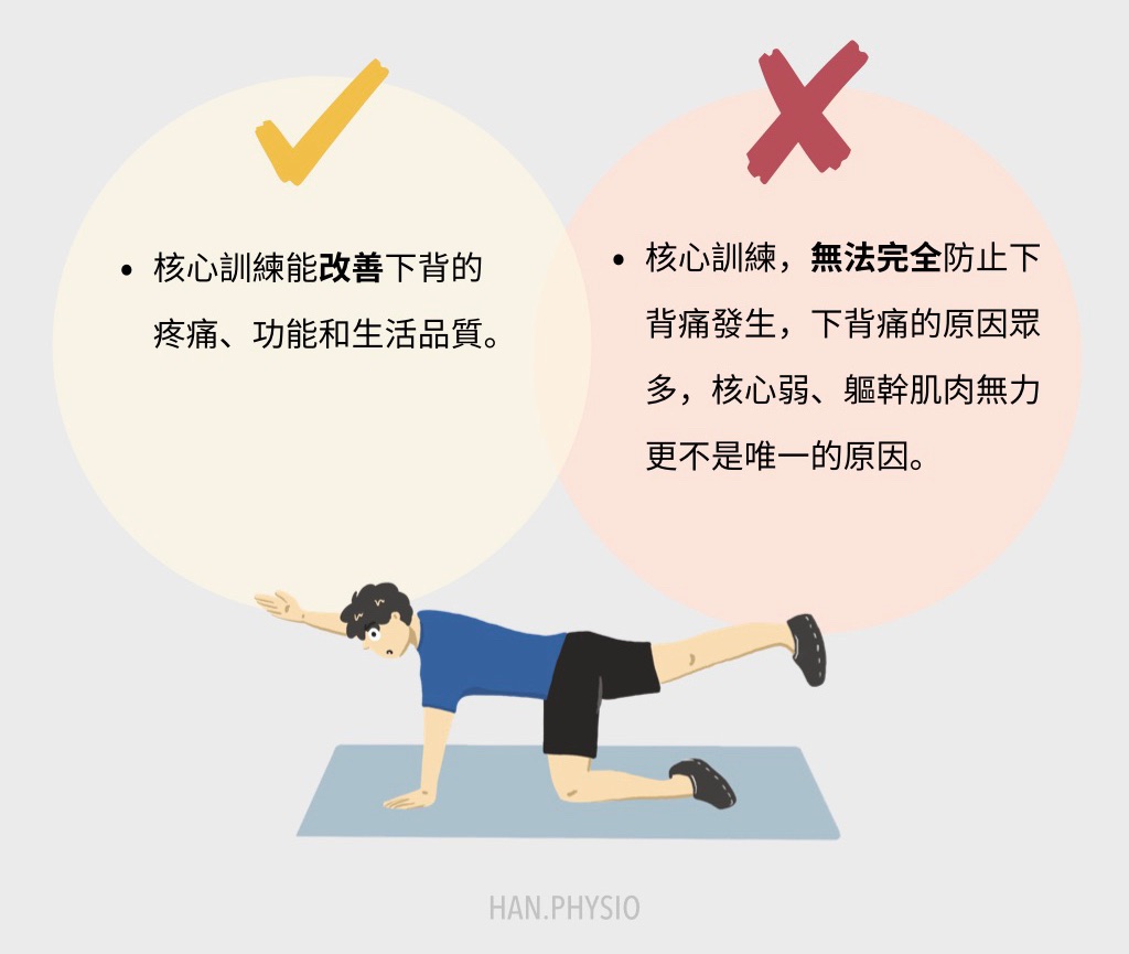 【都把核心練好了,為什麼還是會下背痛!?】 – HAN.PHYSIO
